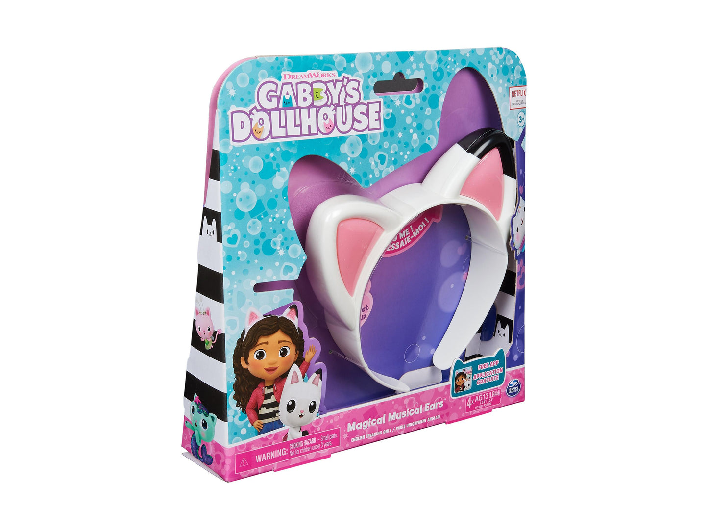 Gabby's Dollhouse Interactive Musical Cat Ears with Lights and Sounds