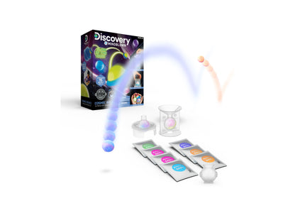 Discovery #MINDBLOWN Cosmic Bounce DIY Maker Set - 12-Piece Glow-in-the-Dark Kit