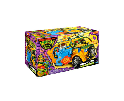 Teenage Mutant Ninja Turtles Mutant Mayhem PizzaFire Van with Motorized Launcher