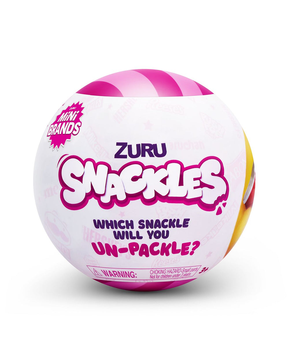Zuru Snackles Plush Series 1 - Collectible Soft Toy with Mini Brand Snack