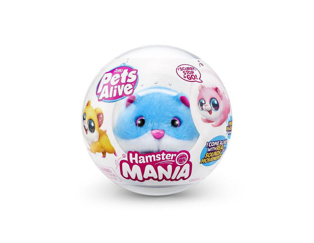 Zuru Pets Alive Hamster Mania Series 1 Interactive Capsule Toy