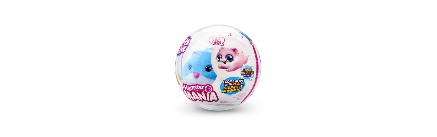 Zuru Pets Alive Hamster Mania Series 1 Interactive Capsule Toy