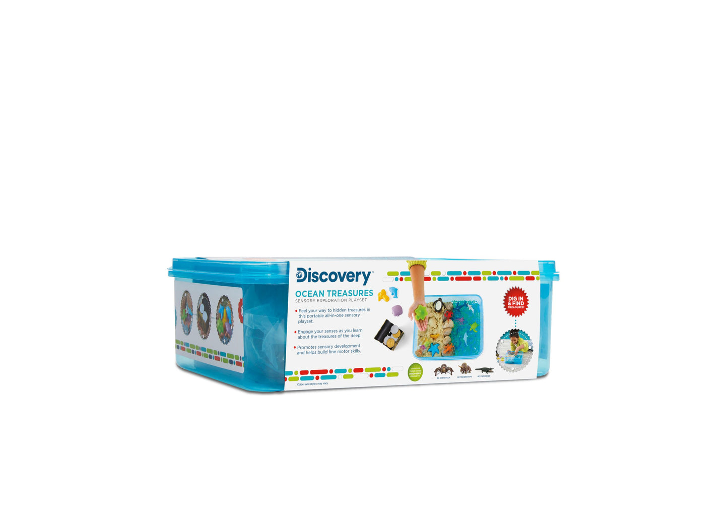 Discovery Kids Ocean Treasures Sensory Exploration Play Set - 38 Pieces