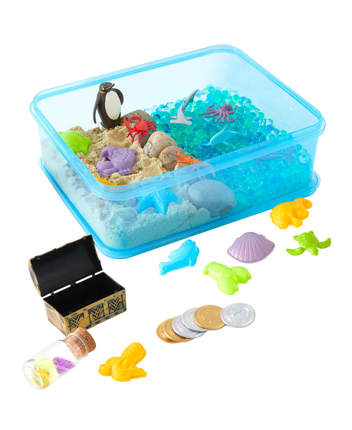 Discovery Kids Ocean Treasures Sensory Exploration Play Set - 38 Pieces