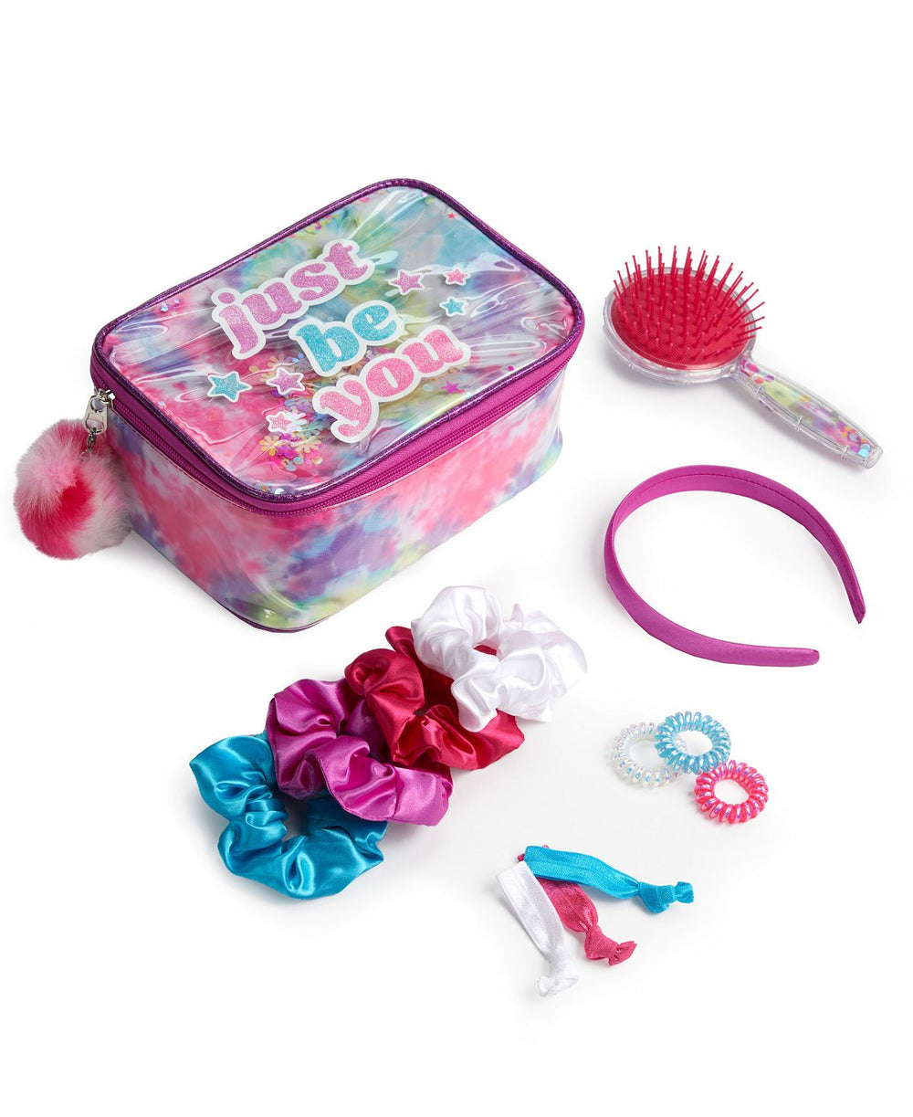 Geoffrey's Toy Box 13-Piece Rainbow Salon Hair Accessory Set for Kids
