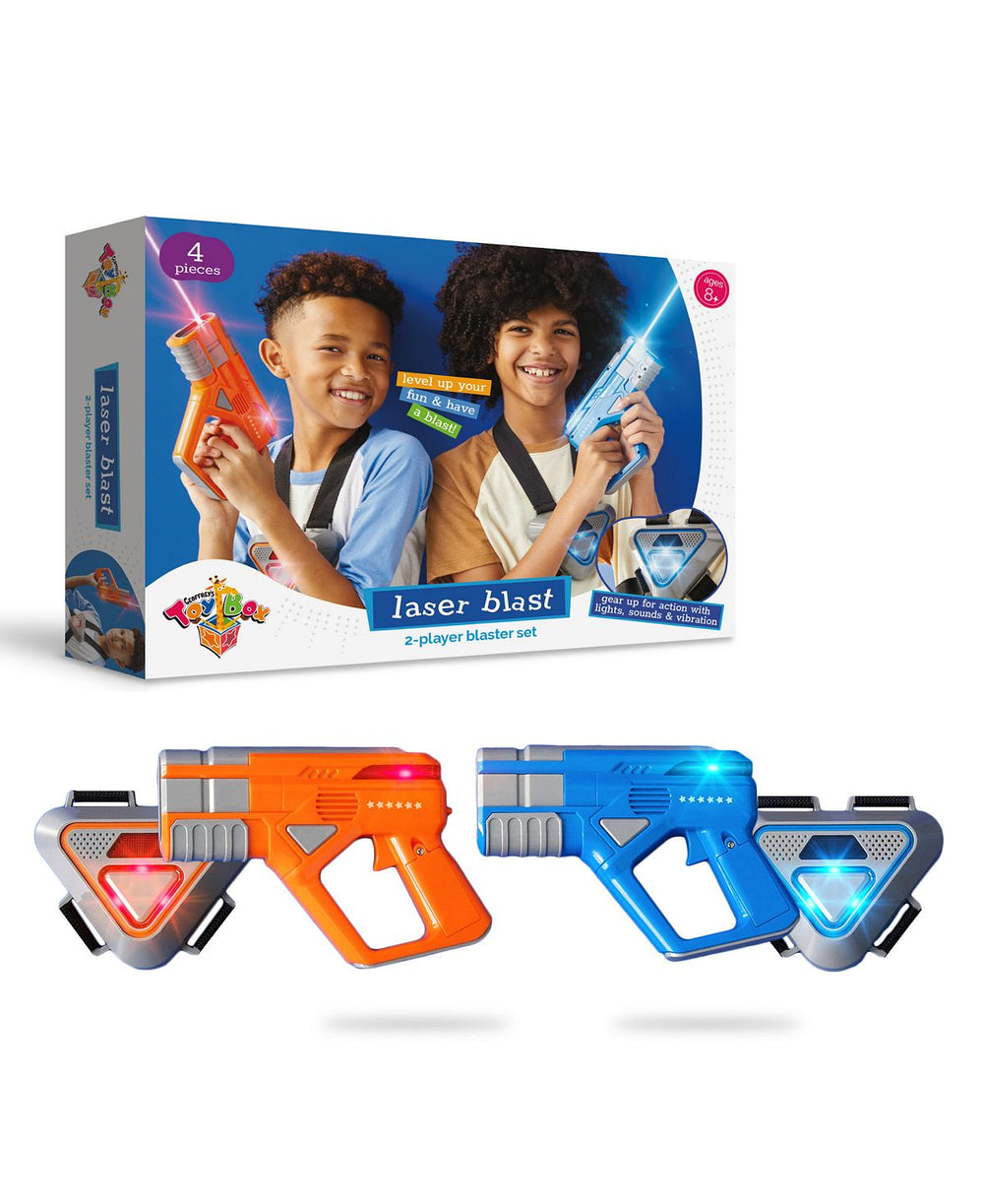 Geoffrey's Toy Box Laser Blast 2-Player Interactive Blaster Set