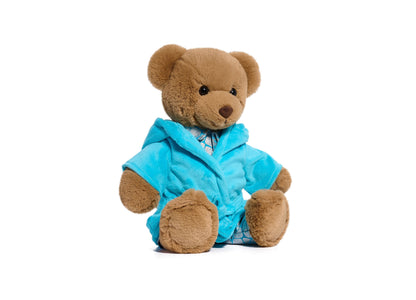 Geoffrey's Toy Box 9.5 inch Plush Teddy Bear with Robe - Exclusive to Toys R Us