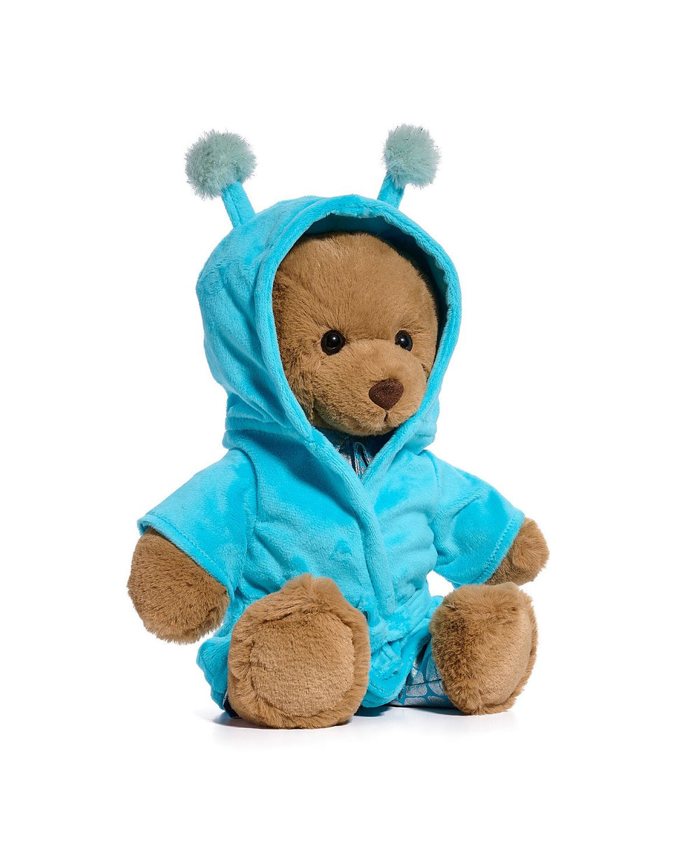 Geoffrey's Toy Box 9.5 inch Plush Teddy Bear with Robe - Exclusive to Toys R Us