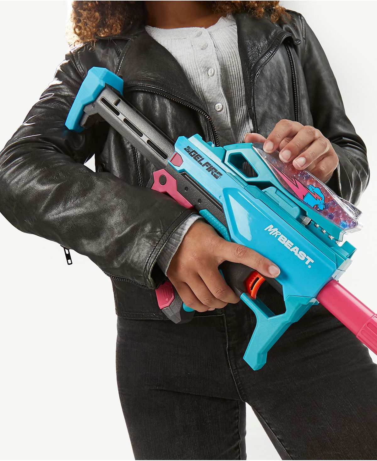 Nerf Pro Gelfire MrBeast High-Capacity Blaster with Hydrated Rounds