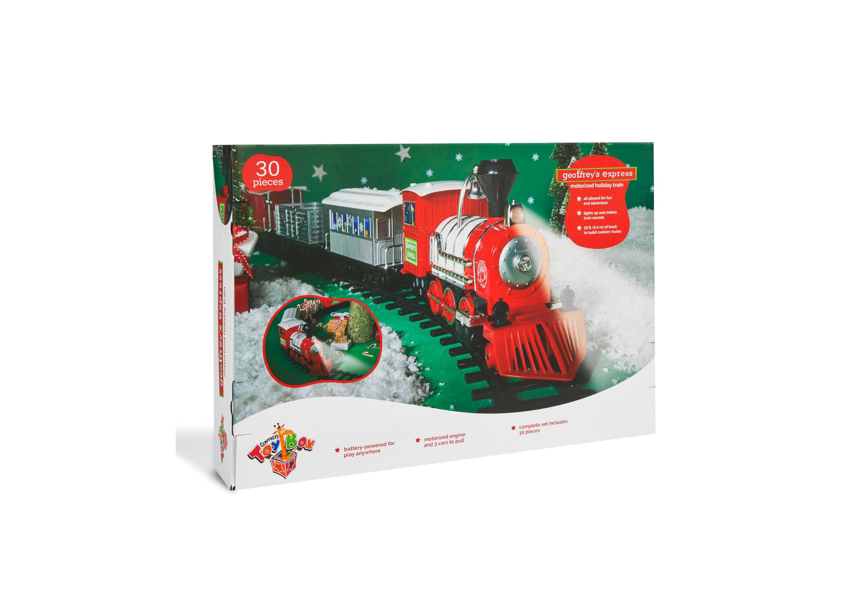 North pole juncti s christmas fashion train set