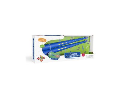 Geoffrey's Toy Box Blue Digital Drumsticks with Motion-Activated Music