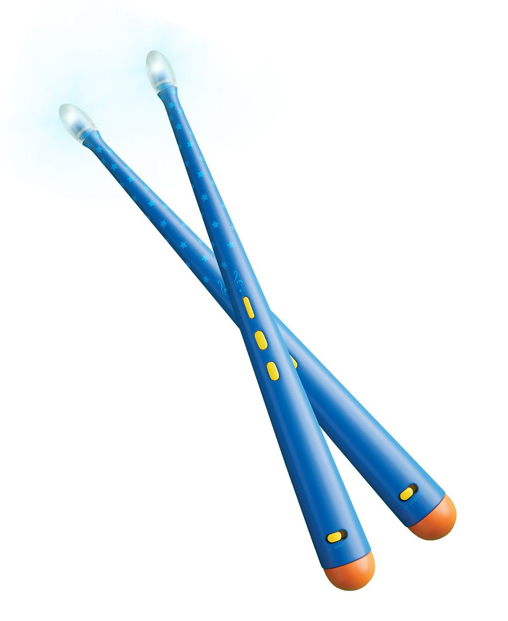 Geoffrey's Toy Box Blue Digital Drumsticks with Motion-Activated Music