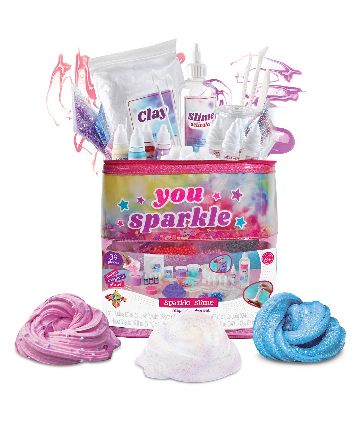 Geoffrey's Toy Box Sparkle Slime 39-Piece Magical Maker Set