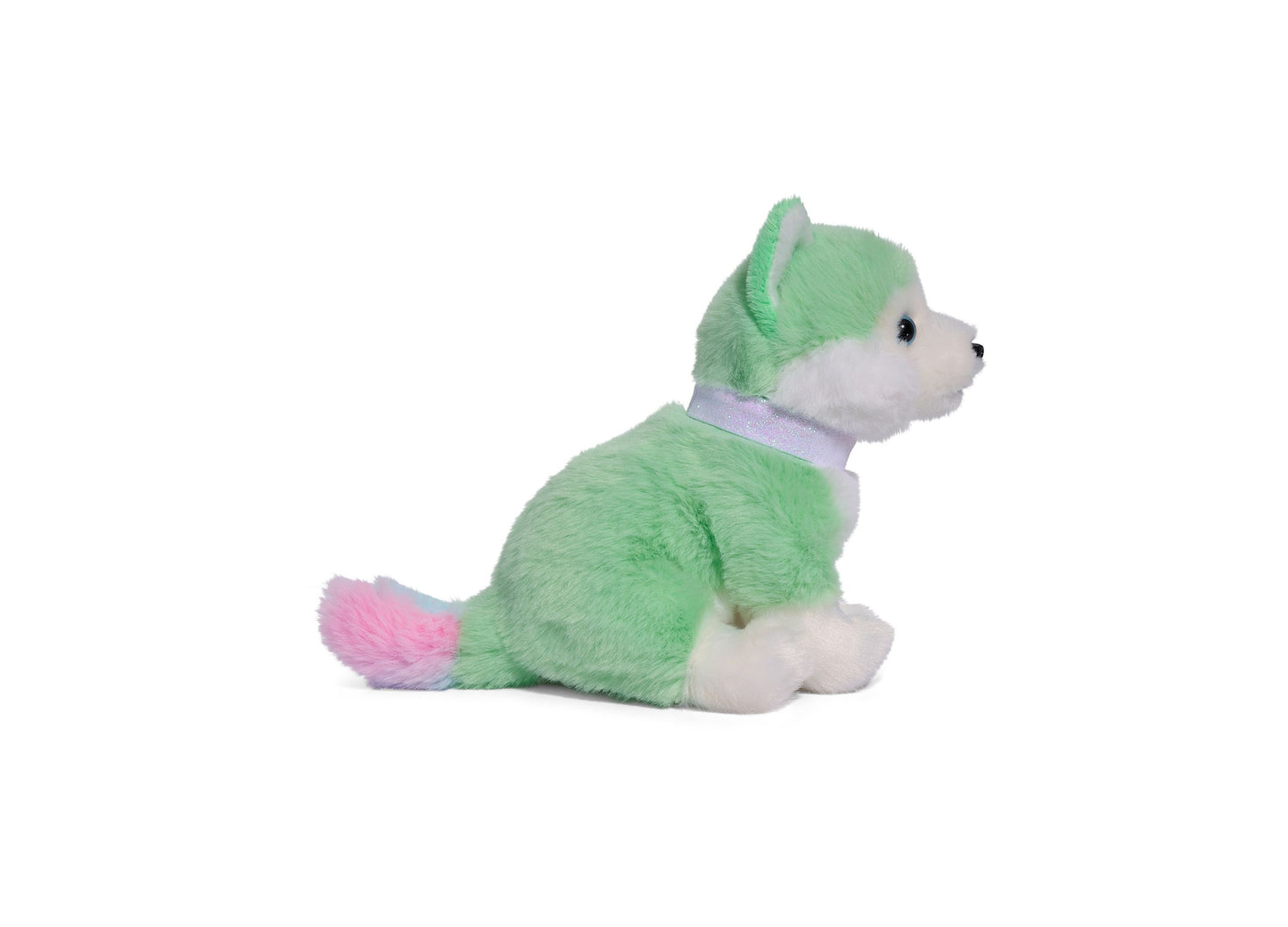 Geoffrey's Toy Box 6-inch Fancy Pets Plush Husky Puppy - Exclusive to Macy's