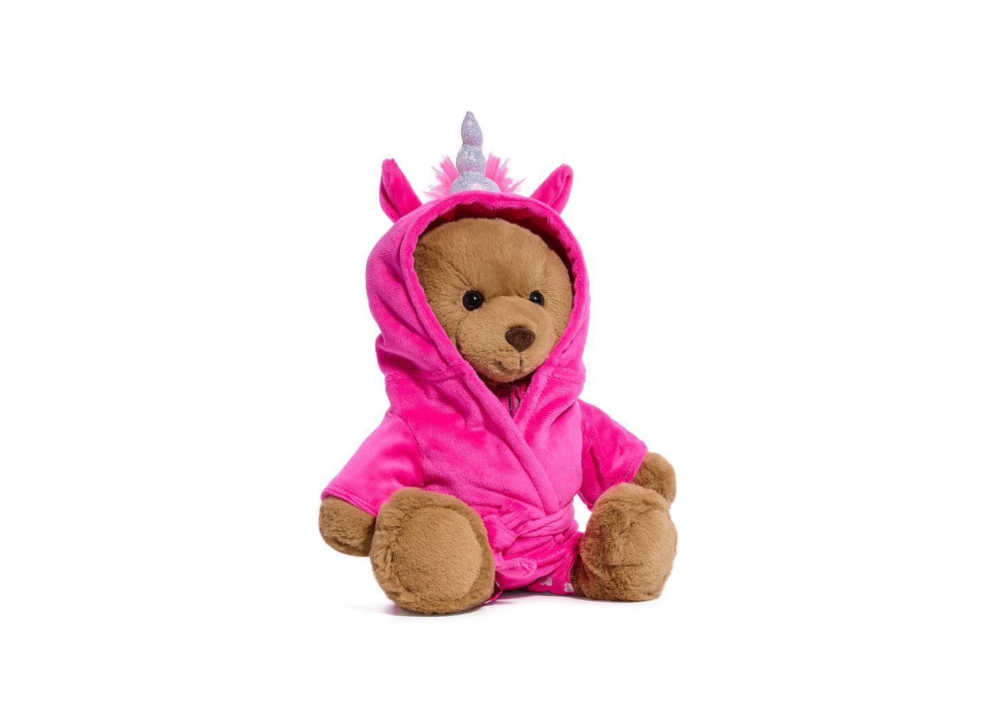 Geoffrey's Toy Box 9.5 inch Plush Teddy Bear in Unicorn Robe - Exclusive to Macy's