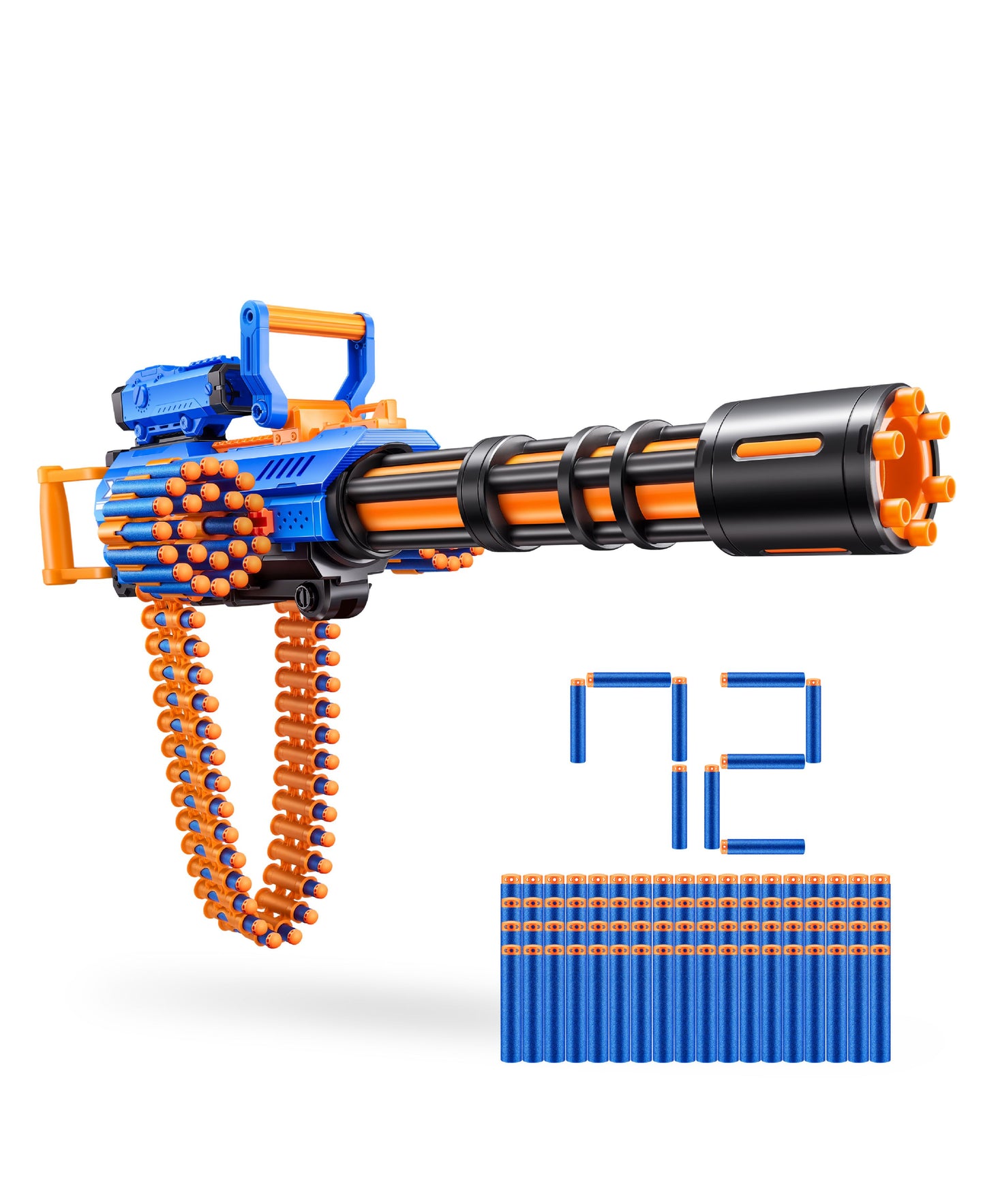 X-Shot Zuru Insanity Motorized Rage Fire Gatlin Blaster