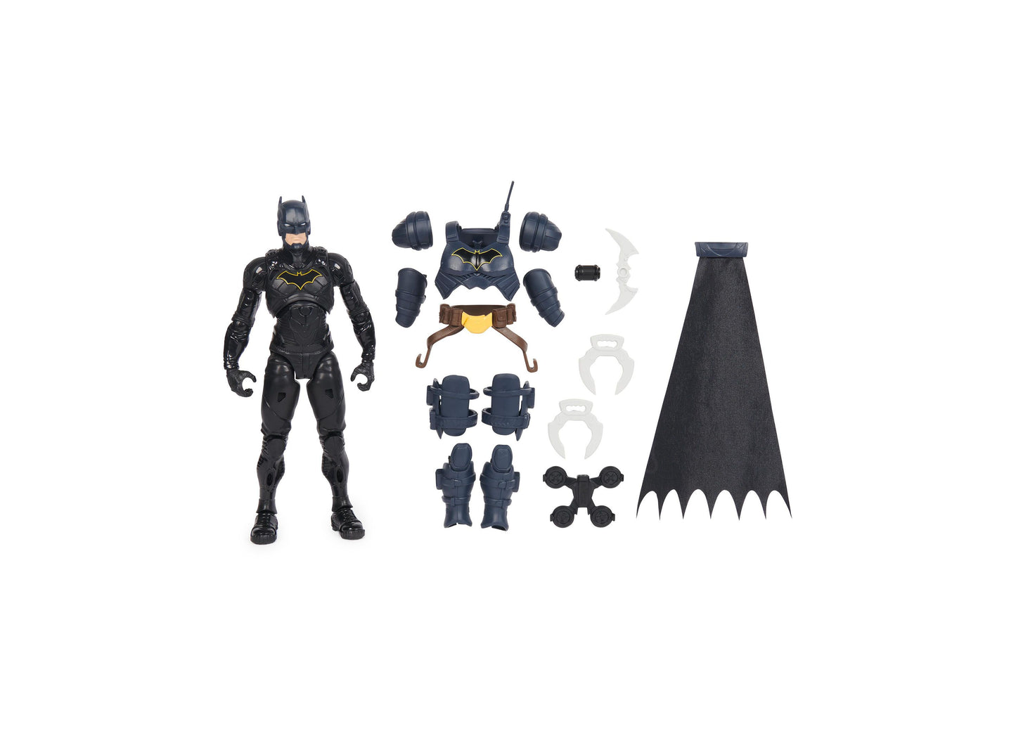 Batman Adventures 12" Collectible Action Figure with 16 Armor Accessories