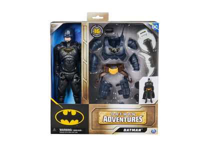 Batman Adventures 12" Collectible Action Figure with 16 Armor Accessories