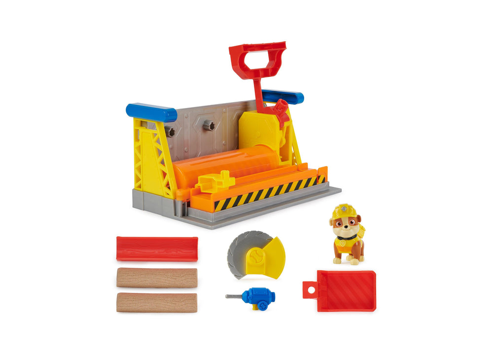 Rubble & Crew Workshop Playset with Kinetic Build-It Sand and Tools