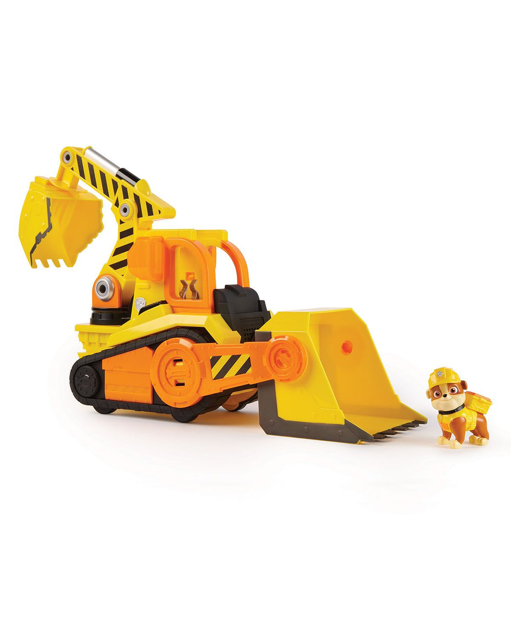 Rubble & Crew Deluxe Bulldozer with Lights and Sounds, Featuring PAW Patrol's Rubble