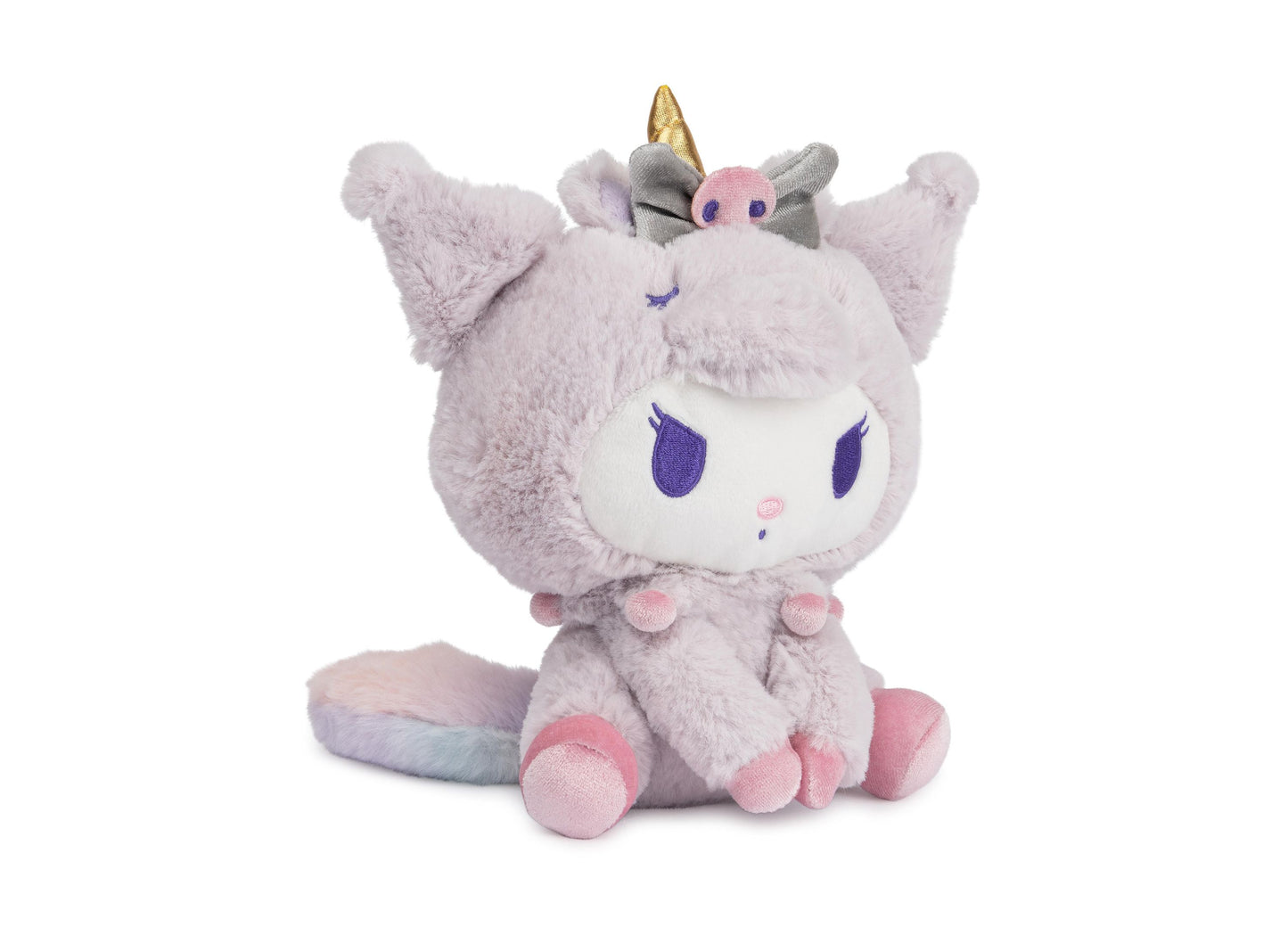 Gund Sanrio Hello Kitty Kuromi 6-inch Unicorn Plush Toy