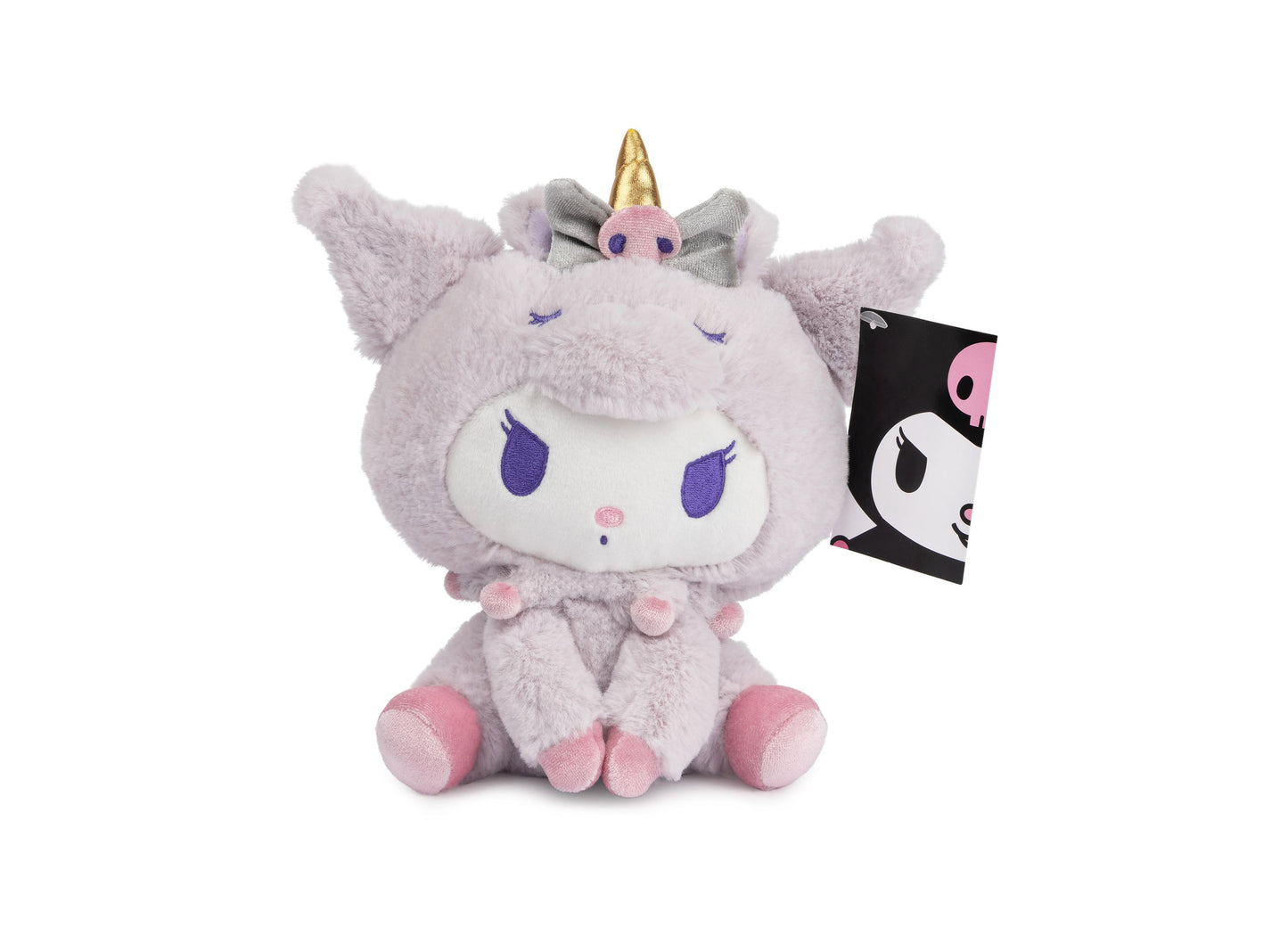 Gund Sanrio Hello Kitty Kuromi 6-inch Unicorn Plush Toy