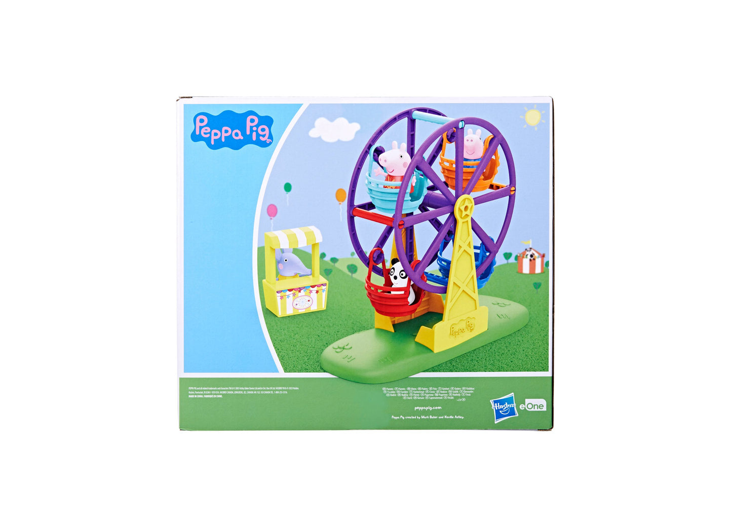 Peppa Pig Peppa's Fun Fair Playset with Spinning Ferris Wheel