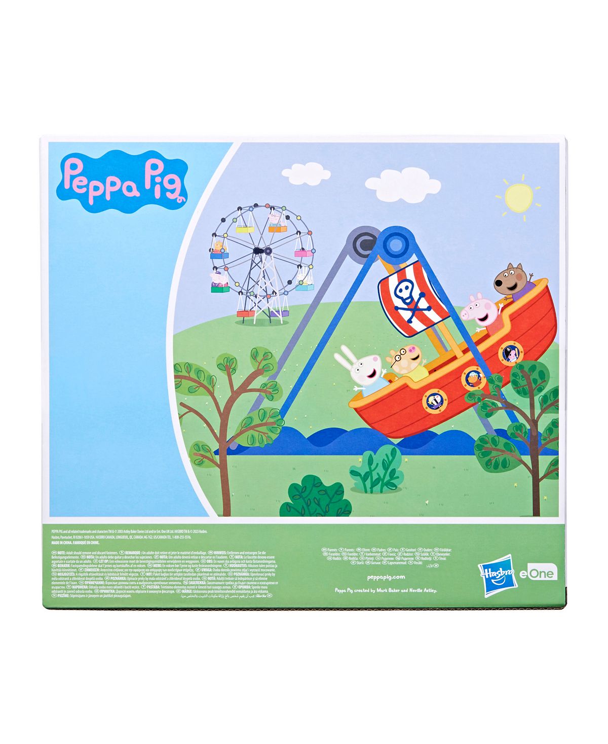 Peppa Pig Pirate Ship Ride Playset with Swinging Action