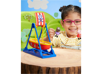 Peppa Pig Pirate Ship Ride Playset with Swinging Action