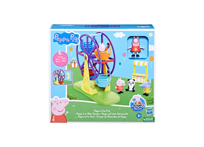 Peppa Pig Peppa's Fun Fair Playset with Spinning Ferris Wheel