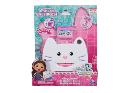 Gabby's Dollhouse Interactive KittyCamera - Pretend Play Toy for Preschoolers