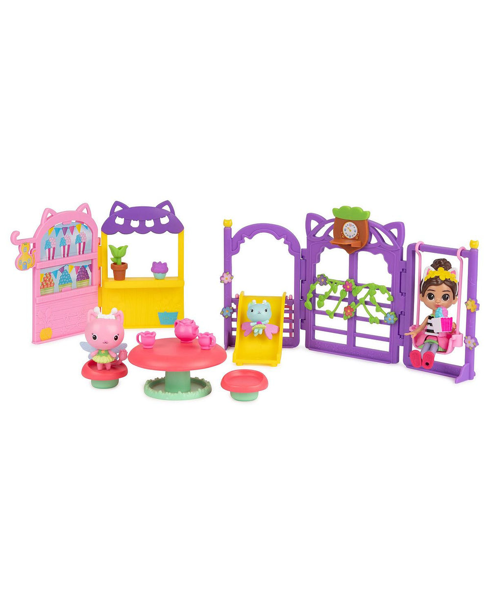 Gabby's Dollhouse 18-Piece KittyFairy Garden Party Playset with Exclusive Figures
