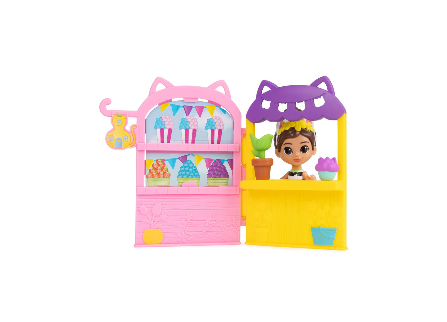 Gabby's Dollhouse 18-Piece KittyFairy Garden Party Playset with Exclusive Figures