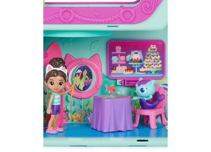 Gabby's Dollhouse Cat Friend Ship Cruise Playset with Figures and Accessories