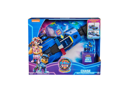 PAW Patrol Mighty Movie Chase's Transforming Cruiser with Action Figure