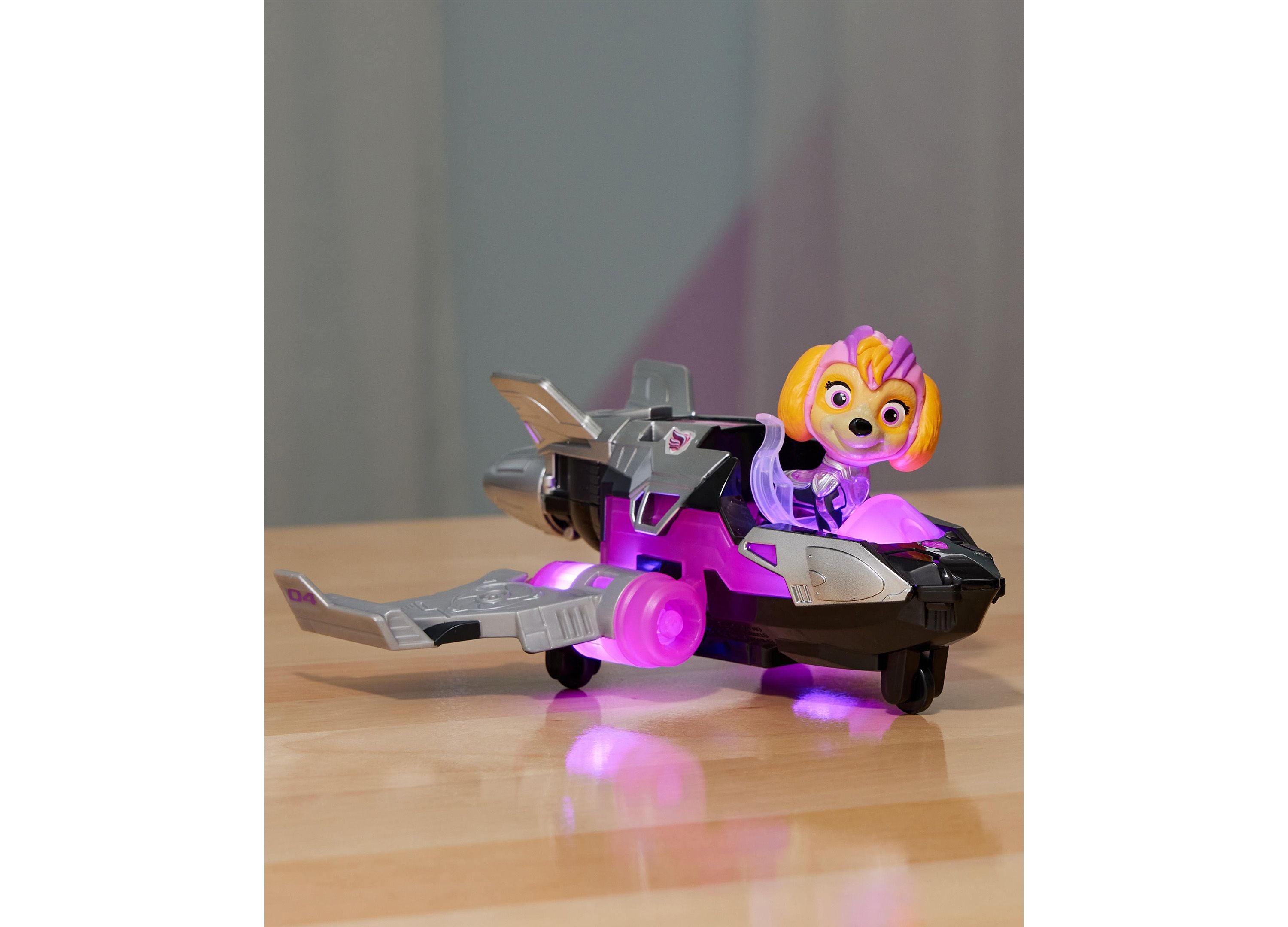 Paw orders Patrol Mighty Pups . Skye’s Deluxe Vehicle with Lights & Sounds . Super Paws