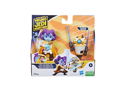 Hasbro Star Wars Young Jedi Adventures: Lys Solay & Training Droid Action Figures