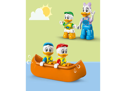 LEGO® DUPLO 10997 Disney Camping Adventure Toy Building Set with Daisy Duck and Nephews Minifigures