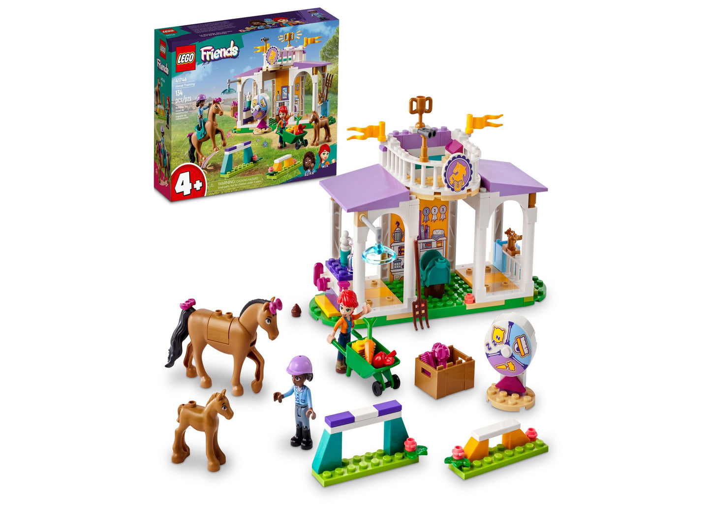 LEGO® Friends 41746 Horse Training Toy Building Set with Minifigures