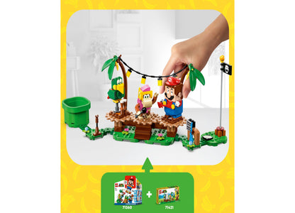 LEGO® Super Mario 71421nDixie Kong's Jungle Jam Expansion Toy Building Set with Dixie Kong & Squawks Minifigures