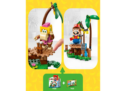 LEGO® Super Mario 71421nDixie Kong's Jungle Jam Expansion Toy Building Set with Dixie Kong & Squawks Minifigures