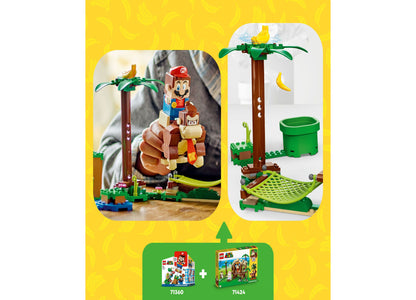 LEGO® Super Mario 71424 Donkey Kong's Tree House Expansion Toy Building Set with Donkey Kong & Cranky Kong Minifigures