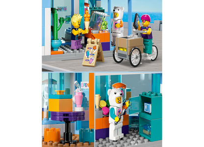 LEGO® City 60363 Toy Ice Cream Shop Building Set with Minifigures