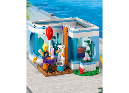 LEGO® City 60363 Toy Ice Cream Shop Building Set with Minifigures