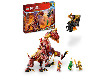 LEGO® Ninjago 71793 Heatwave Transforming Lava Dragon Toy Building Set