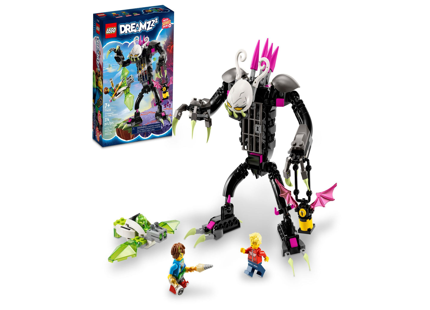 LEGO® DREAMZzz 71455 Grimkeeper the Cage Monster Toy Building Set