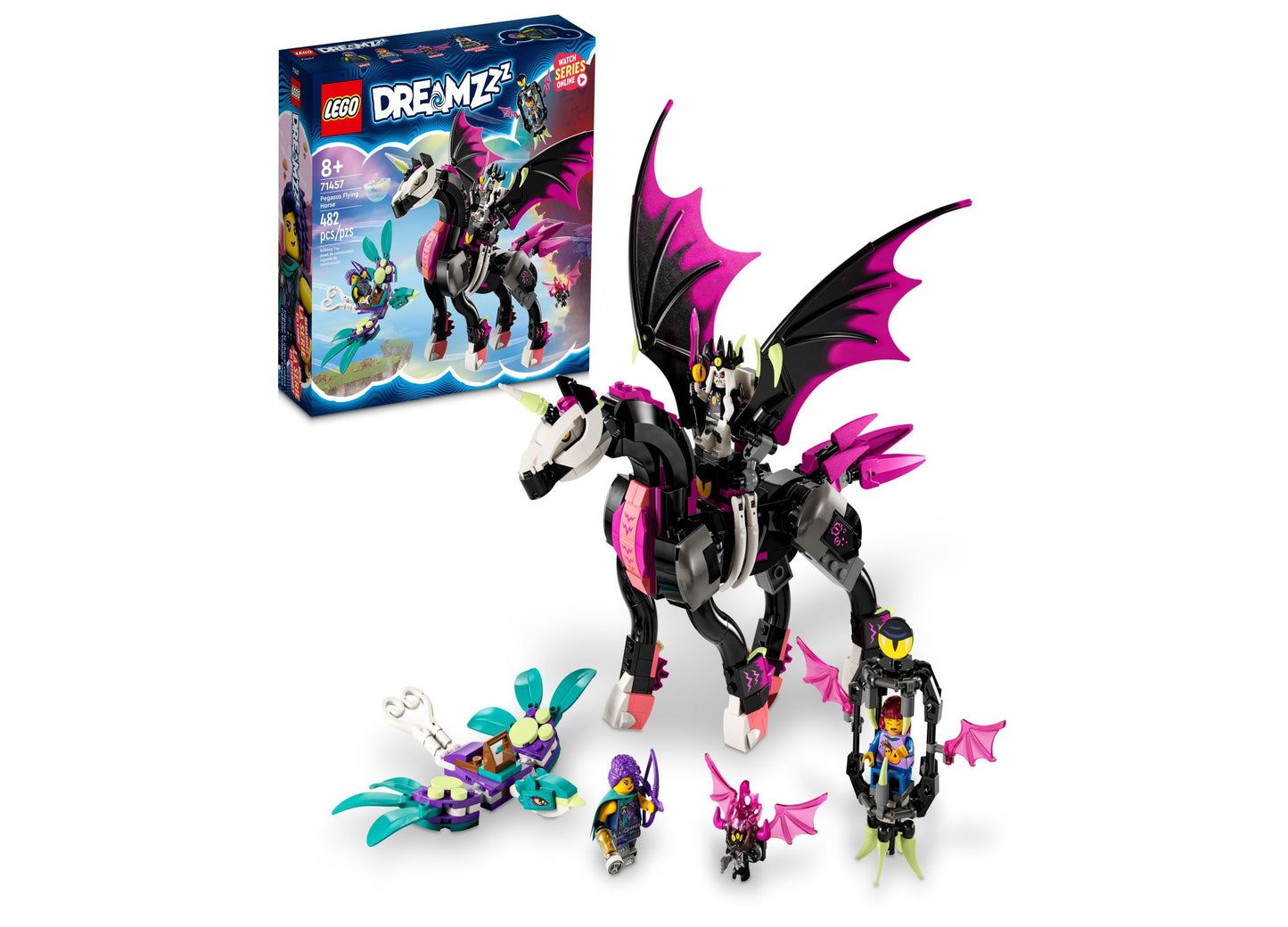 LEGO® DREAMZzz 71457 Pegasus Flying Horse Toy Building Set