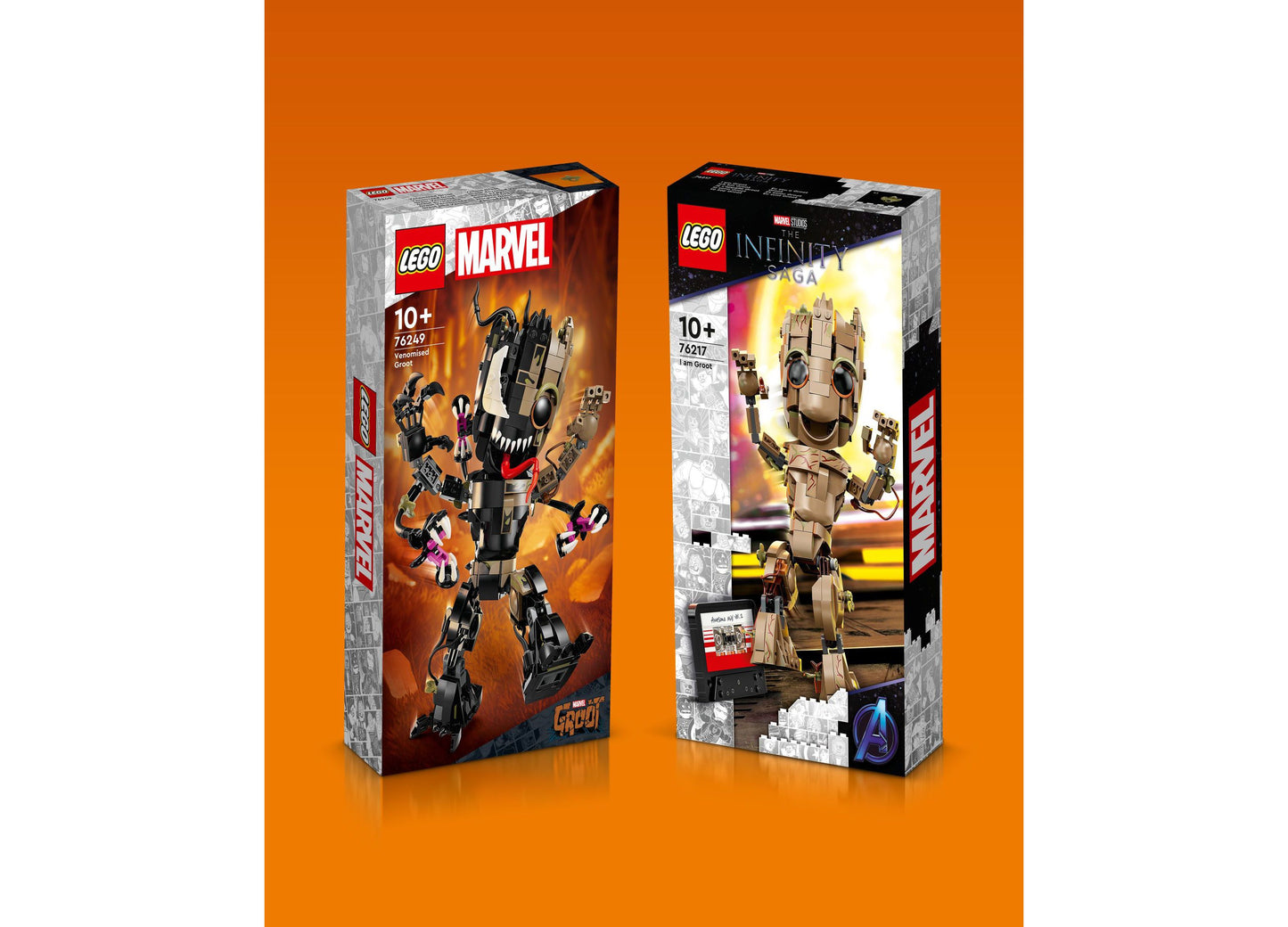 LEGO® Super Heroes Marvel 76249 Venomized Groot Toy Building Set