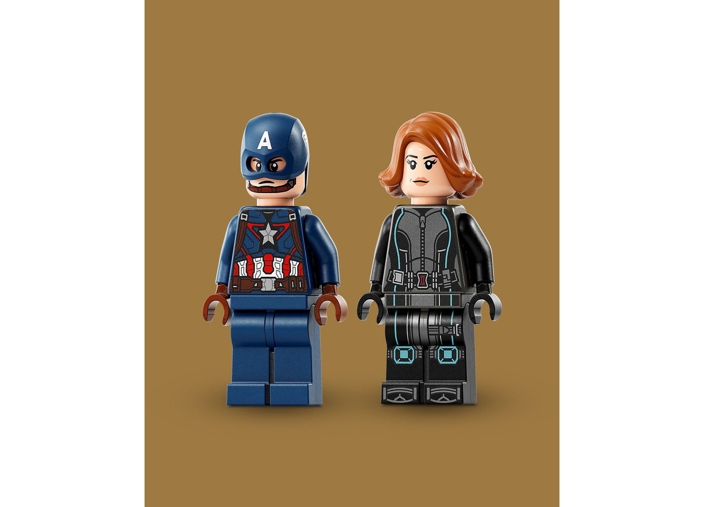 LEGO® Super Heroes Marvel 76260 Black Widow & Captain America Motorcycles Toy Building Set