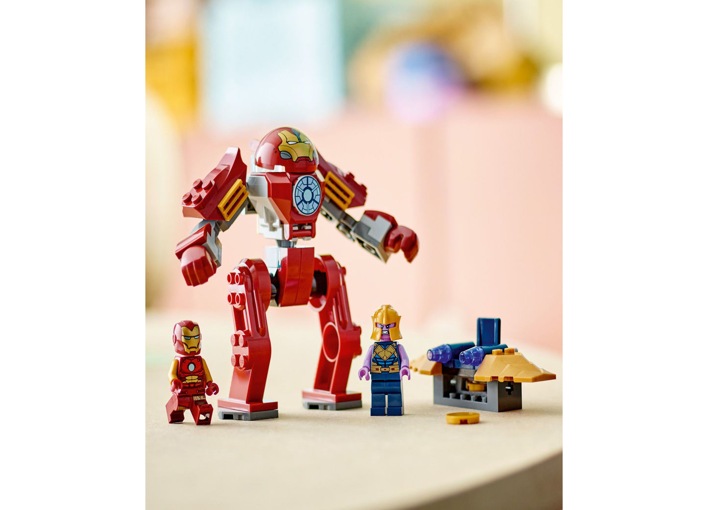 LEGO® Super Heroes Marvel 76263 Iron Man Hulkbuster vs. Thanos Toy Building Set